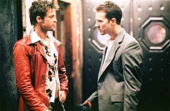 picture from fight club, the movie