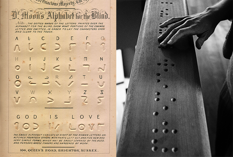 🆚What is the difference between In 1824, Louis Braille developed